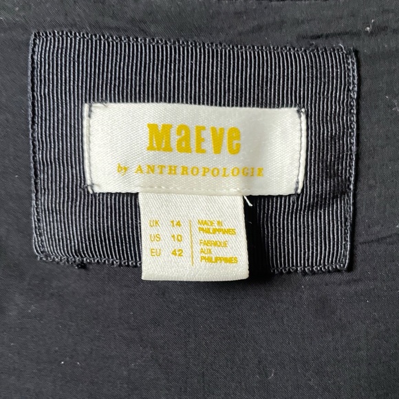 Anthro Maeve tweed mini dress size 10 - Picture 14 of 16